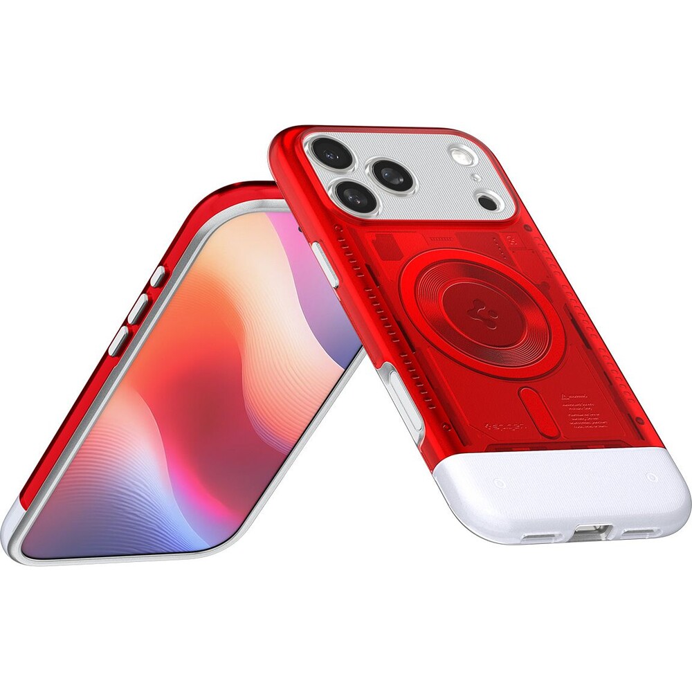 Spigen-Classic-C1-MagSafe-kryt-iPhone-17-Pro-ruby