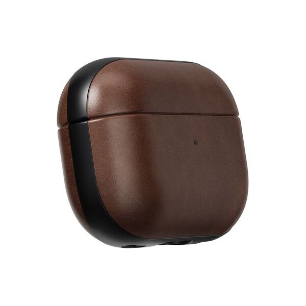 Nomad-Modern-Leather-pouzdro-AirPods-Pro-2-generace-tmave-hnede