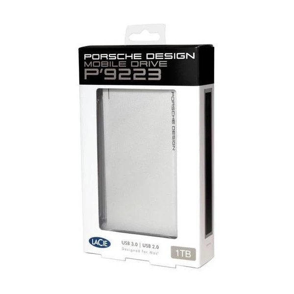 Lacie Porsche Design 1TB USB 3.0 šedý - iWant.cz