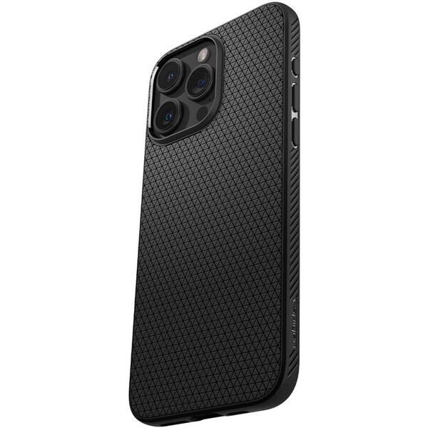 Spigen-Liquid-Air-kryt-iPhone-15-Pro-matne-cerny