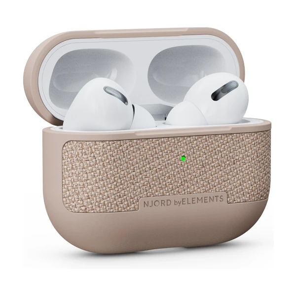 NJORD Fabric pouzdro AirPods Pro 1/2 Pink Sand - Pouzdra - Obrázek 3QC0000L01