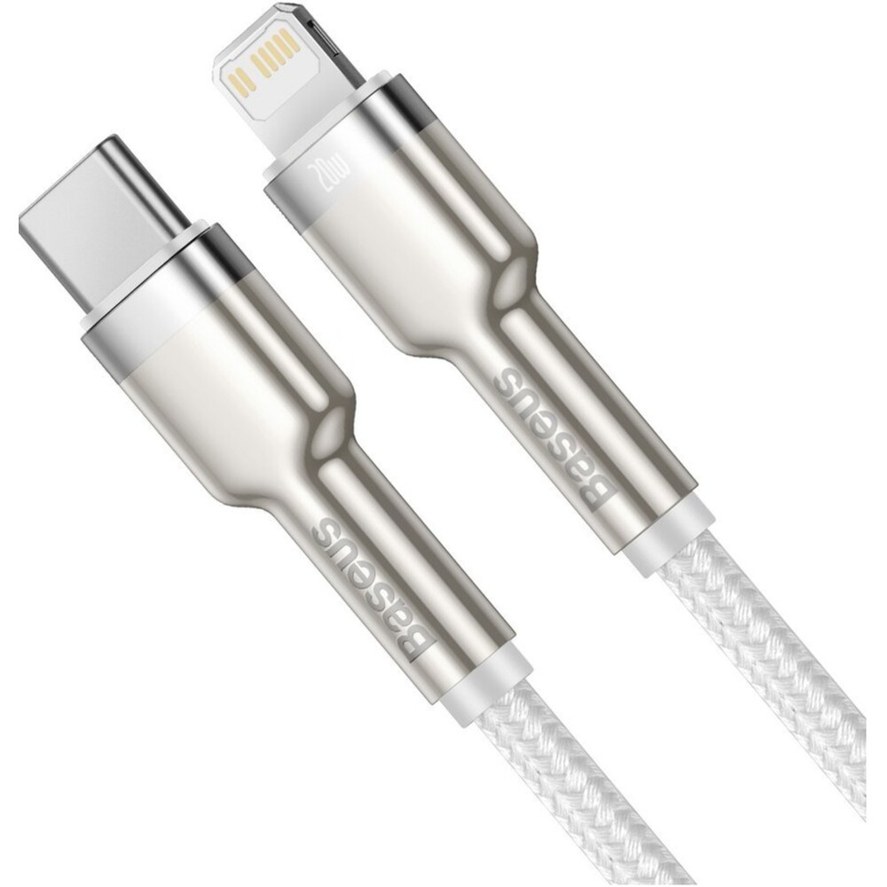 Baseus-Cafule-USB-C-Lightning-napajeci-kabel-20W-2m-bily