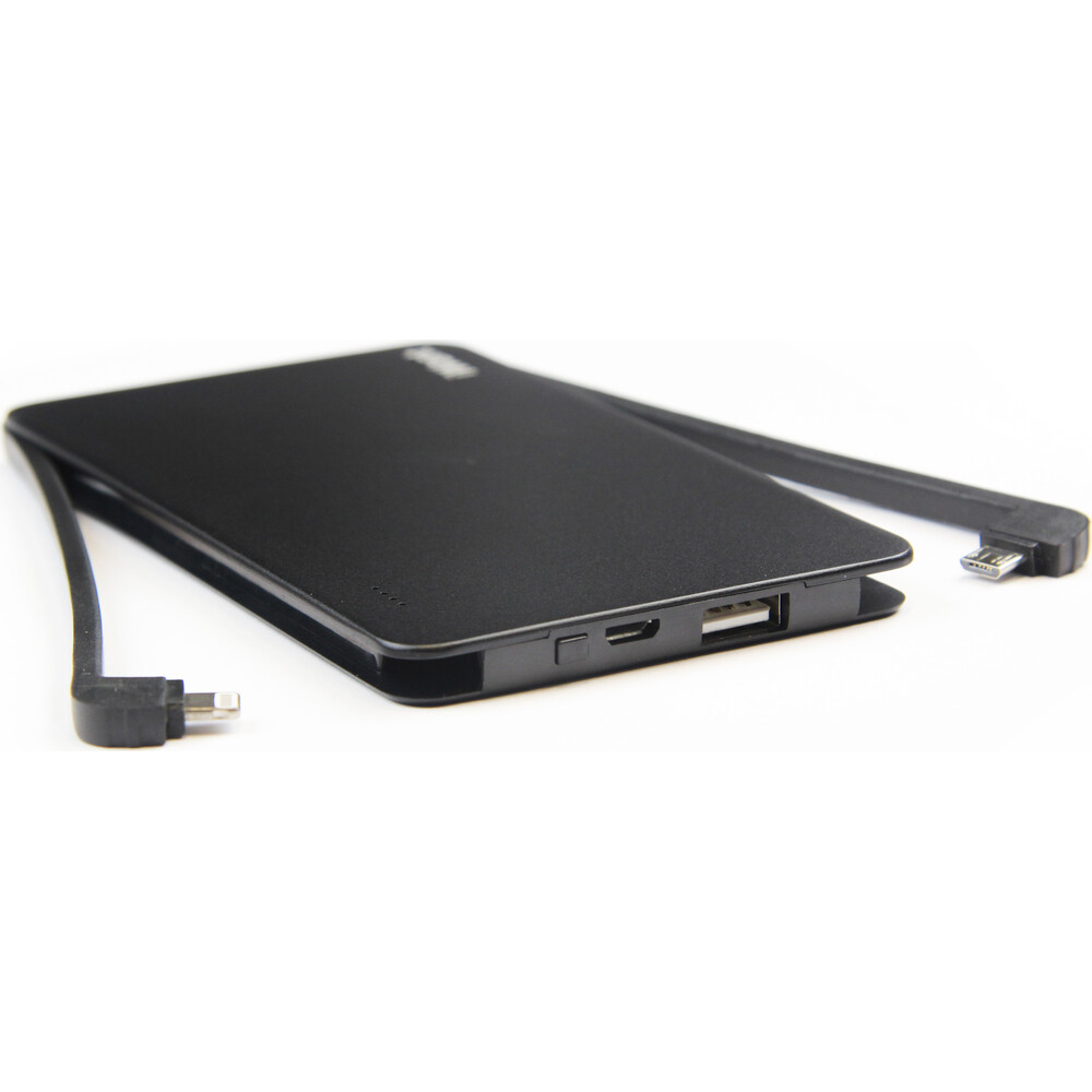 iWant-powerbanka-s-Lightning-a-microUSB-konektorem-5000-mAh-cerna