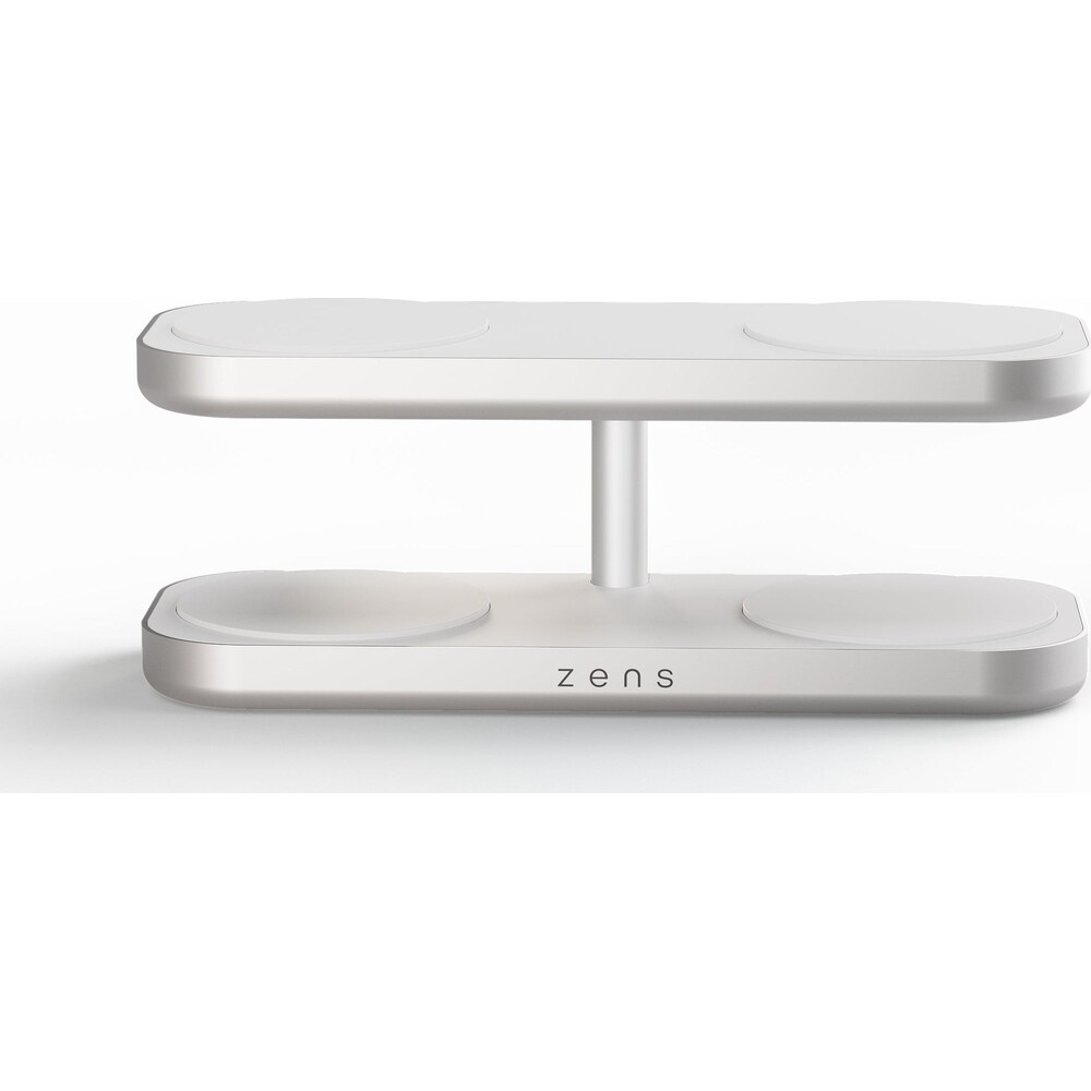 ZENS-Quattro-Charger-Pro-4-MagSafe-Qi2-nabijeci-stanice-4x-15W-bila