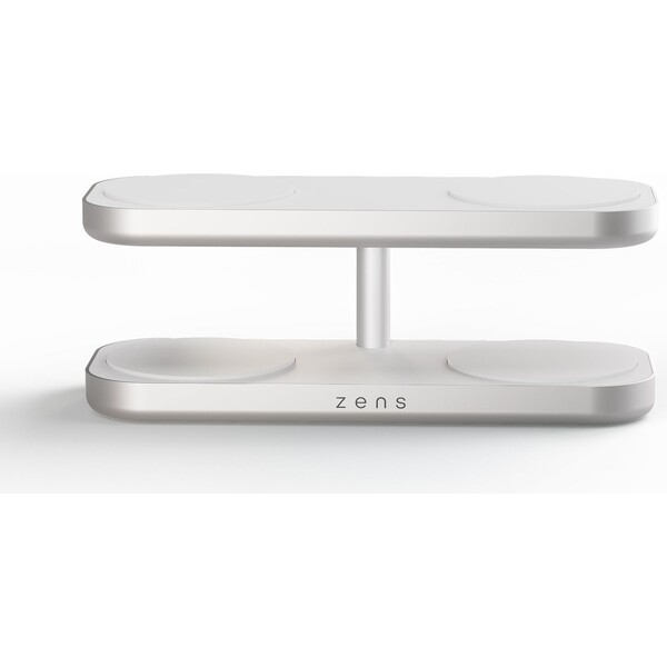 ZENS-Quattro-Charger-Pro-4-MagSafe-Qi2-nabijeci-stanice-4x-15W-bila