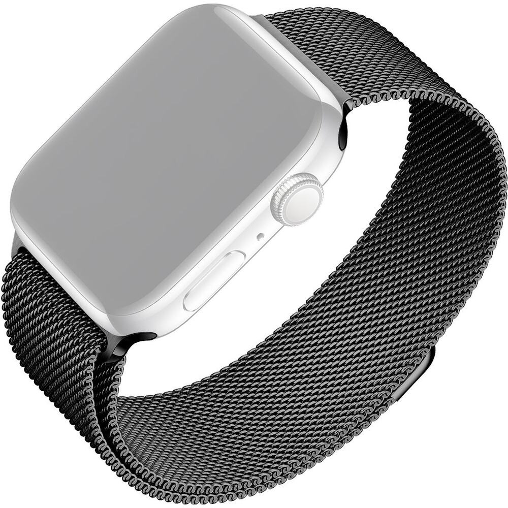 FIXED-Mesh-Strap-sitovy-nerezovy-reminek-Apple-Watch-42-44-45mm-cerny