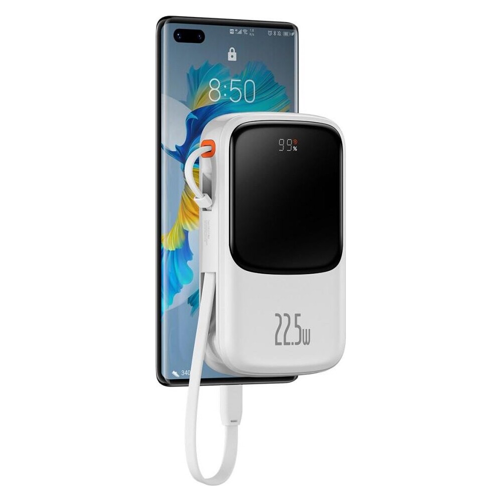Baseus-Qpow-Pro-10000mAh-22-5W-s-kabelem-USB-C-bila