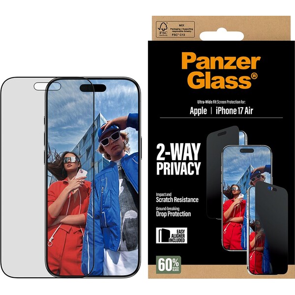 PanzerGlass-Privacy-sklo-Apple-iPhone-Air-s-instalacnim-rameckem