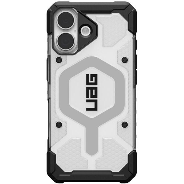 UAG-Pathfinder-Clear-Magsafe-kryt-iPhone-17-ciry-stribrny