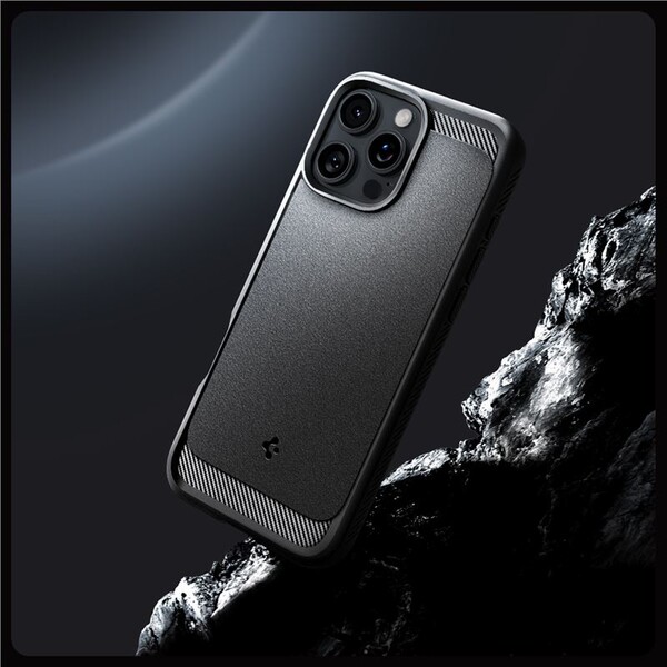 Spigen-Rugged-Armor-MagSafe-kryt-iPhone-16-Pro-matte-black