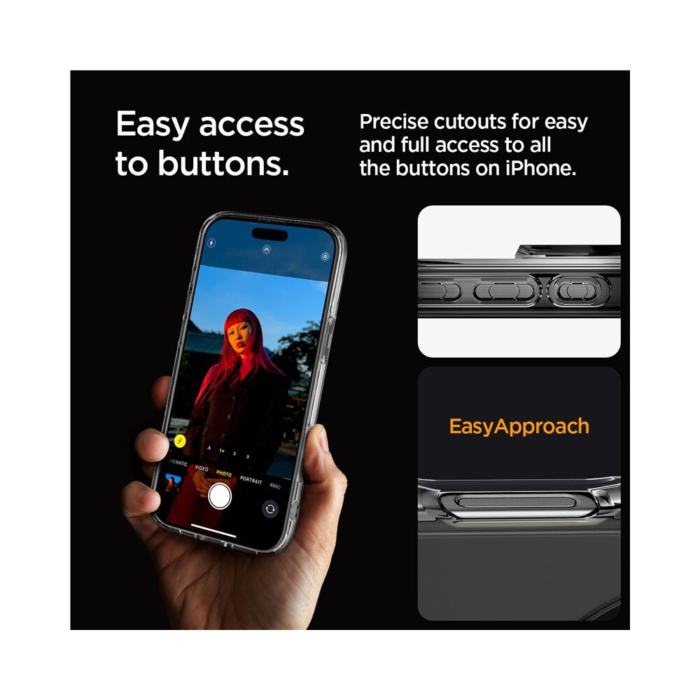 Spigen-Ultra-Hybrid-MagSafe-kryt-iPhone-16-Pro-graphite