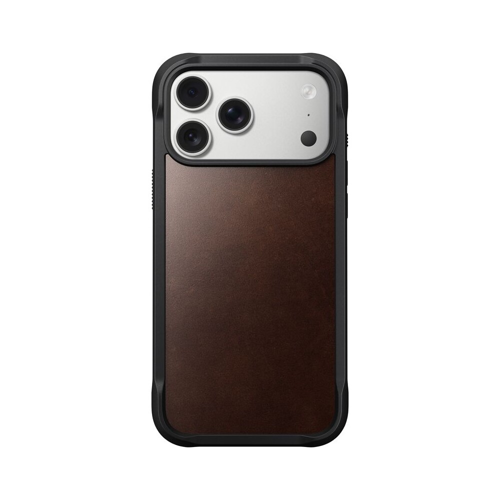 Nomad-Rugged-Leather-Case-Horween-MagSafe-kozeny-kryt-iPhone-17-Pro-Max-Rustic-Brown