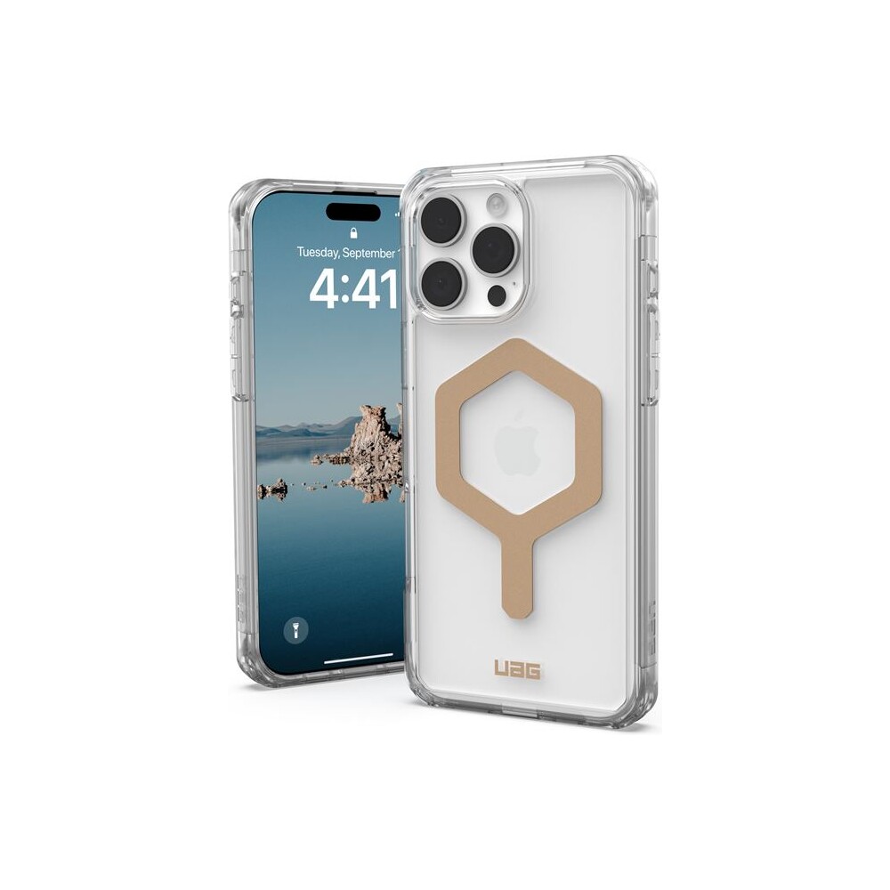 UAG-Plyo-Magsafe-kryt-iPhone-16-Pro-Max-bily-zlaty
