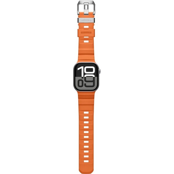 Spigen-Silicone-Band-reminek-Apple-Watch-49-46-45-44mm-oranzovy