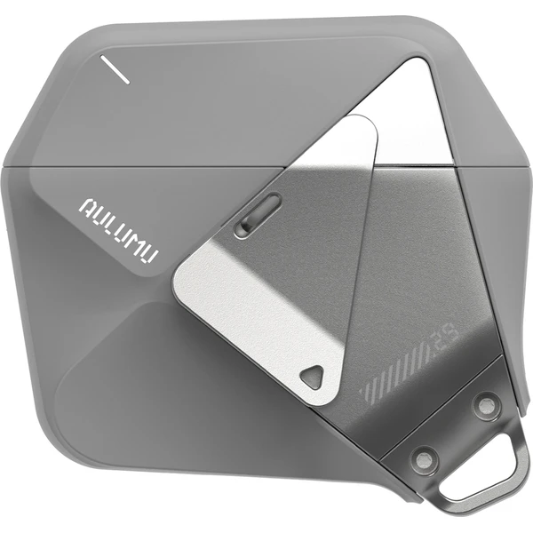 Aulumu-A29-Geometric-Case-pouzdro-AirPods-4-Gray