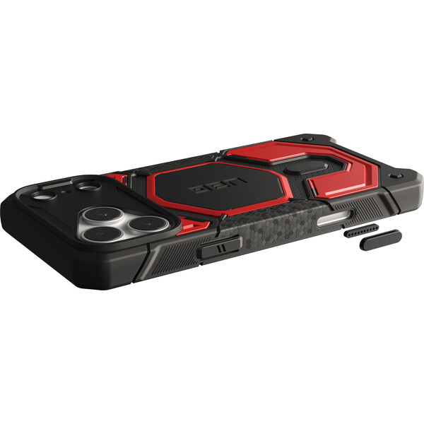UAG-Monarch-Pro-MagSafe-kryt-iPhone-18-Pro-Max-17-Pro-Max-cerny-cerveny
