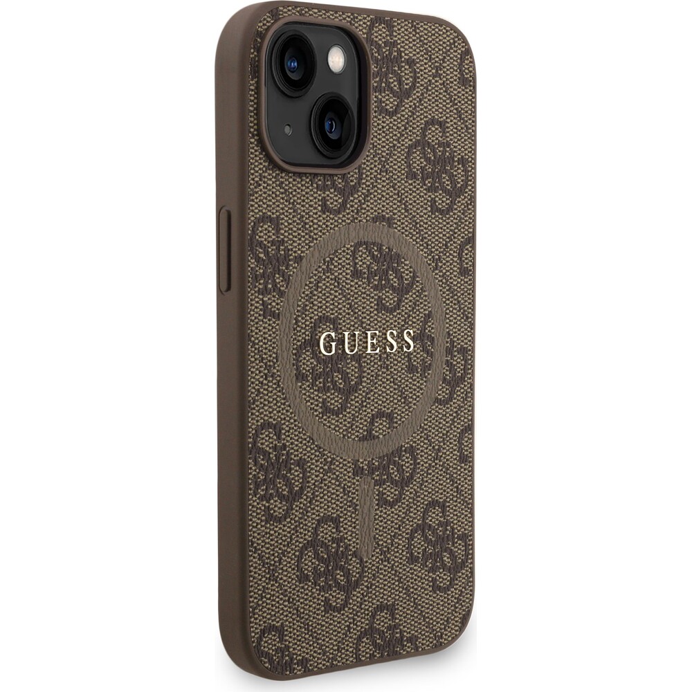 Guess-PU-Leather-4G-Colored-Ring-Strap-MagSafe-kryt-iPhone-15-hnedy