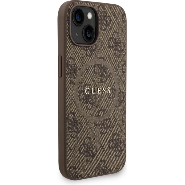 Guess-PU-Leather-4G-Colored-Ring-Strap-MagSafe-kryt-iPhone-15-hnedy