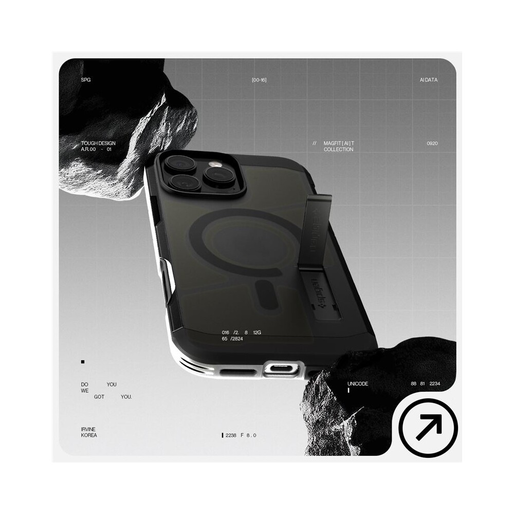 Spigen-Tough-Armor-T-MagSafe-kryt-iPhone-16-Pro-Max-cerny