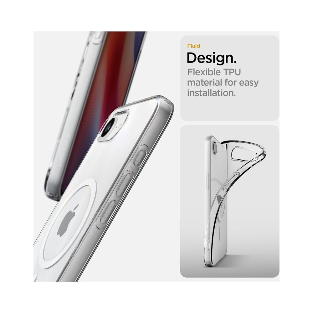 Spigen-Liquid-Crystal-MagSafe-kryt-iPhone-17e-16e-bily
