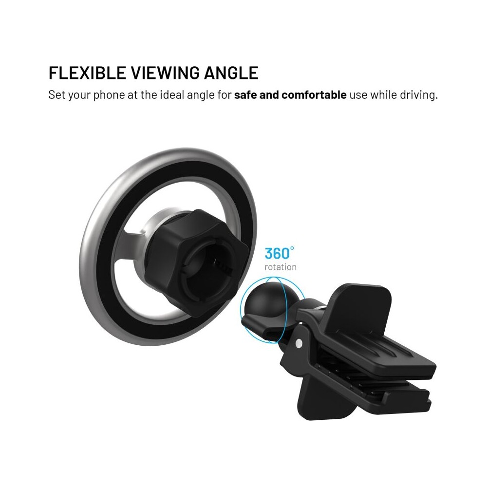 FIXED-MagMount-Vent-MagSafe-drzak-do-ventilace-stribrny