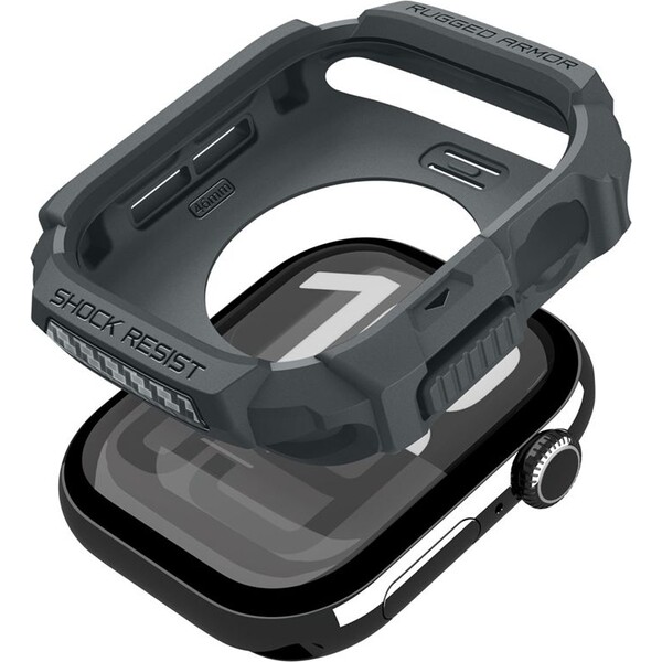 Spigen-Rugged-Armor-2-pouzdro-Apple-Watch-11-46mm-dark-gray