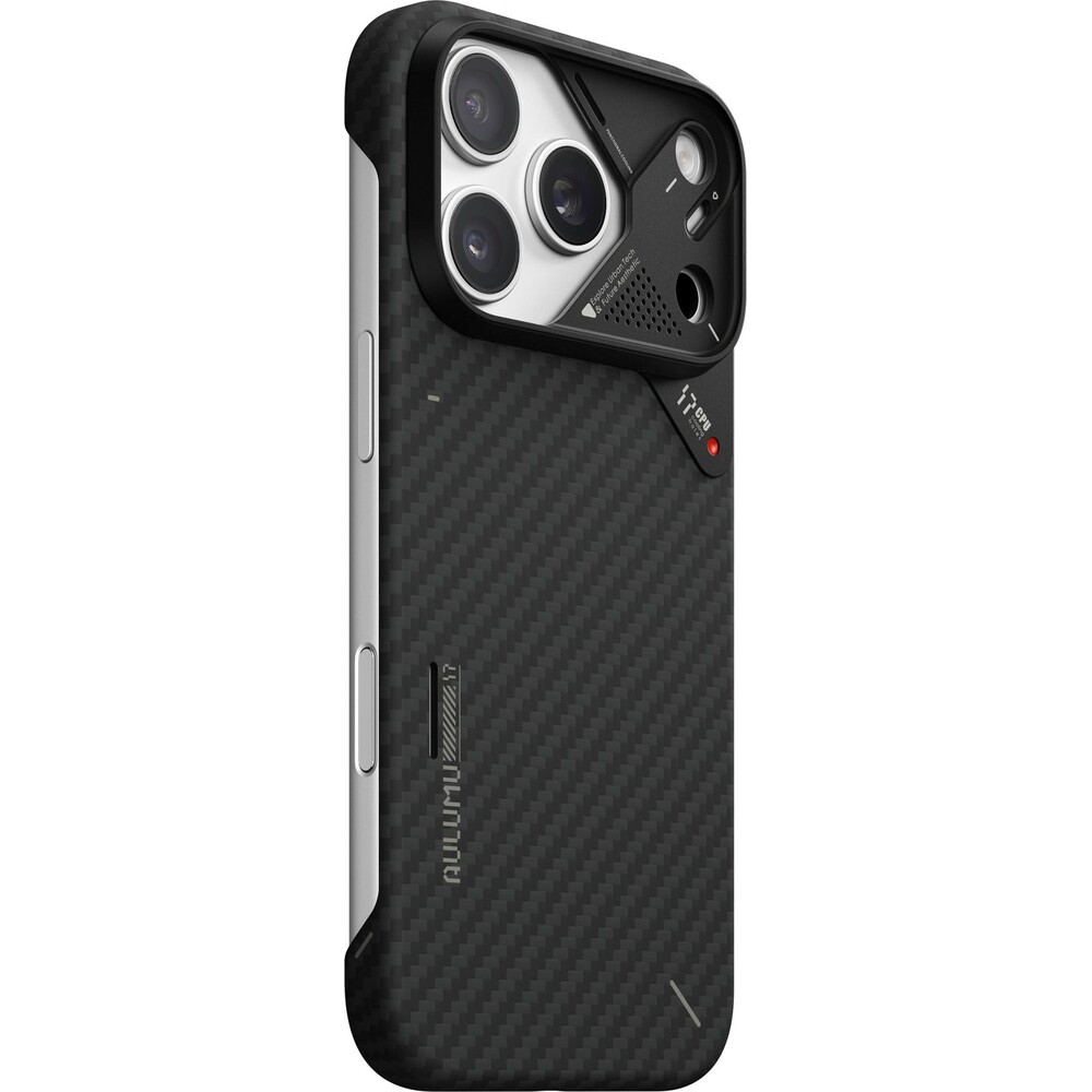 Aulumu-A17-Aramid-Fiber-MagSafe-kryt-iPhone-17-Pro-Black