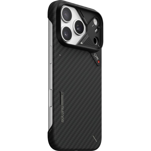 Aulumu-A17-Aramid-Fiber-MagSafe-kryt-iPhone-17-Pro-Black