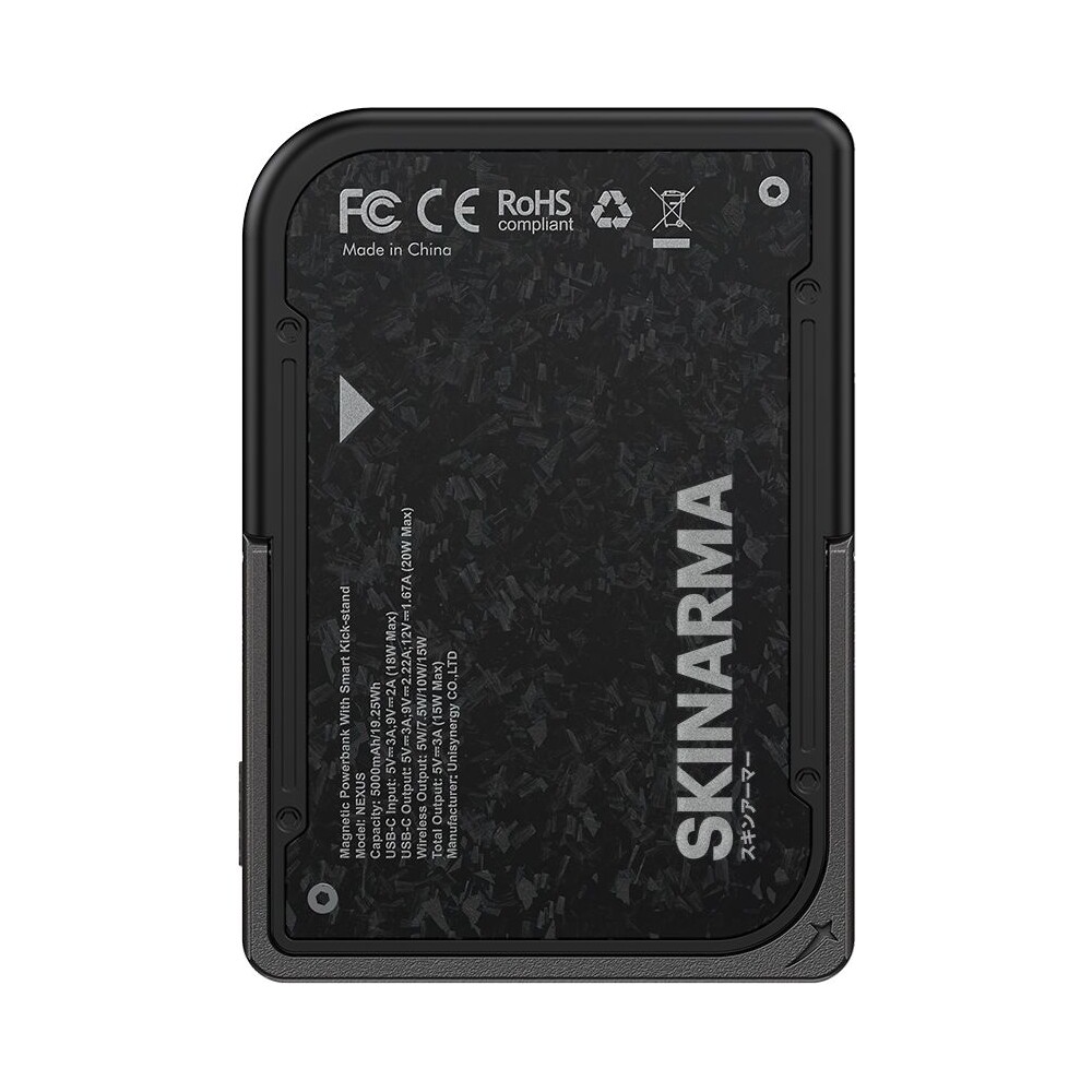 SKINARMA-Vektor-Nexus-MagSafe-powerbanka-5000-mAh-20W-USB-C-PD-Onyx