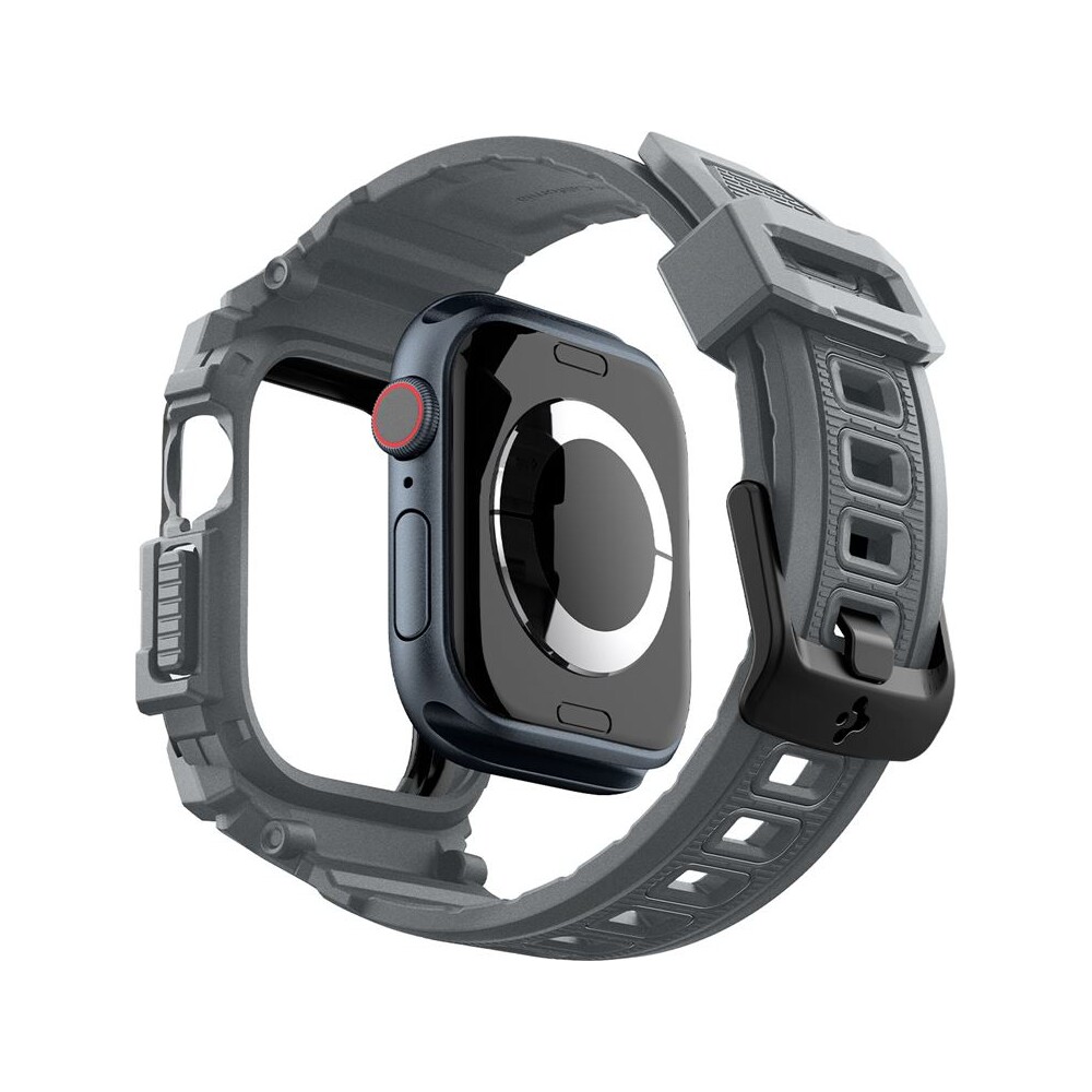 Spigen-Rugged-Armor-Pro-reminek-s-pouzdrem-Apple-Watch-10-11-46mm-sedy