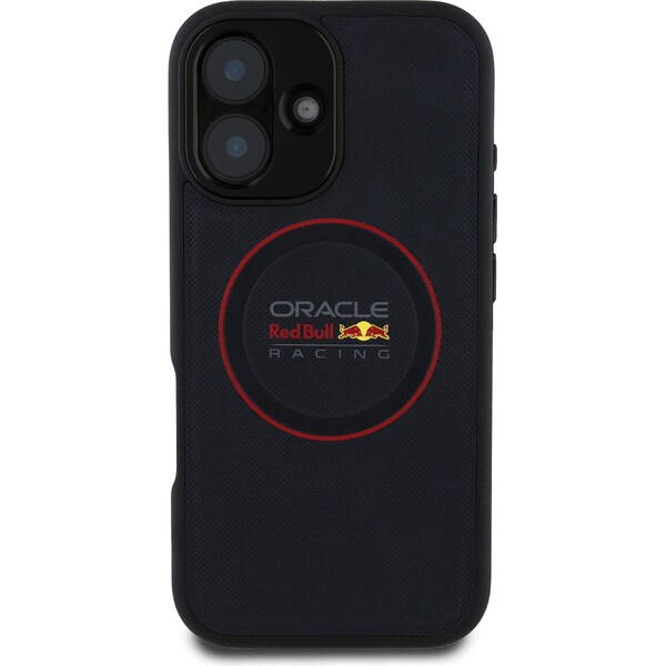 Oracle-Red-Bull-Racing-PU-Leather-Red-Ring-MagSafe-kryt-iPhone-16-Plus-modry