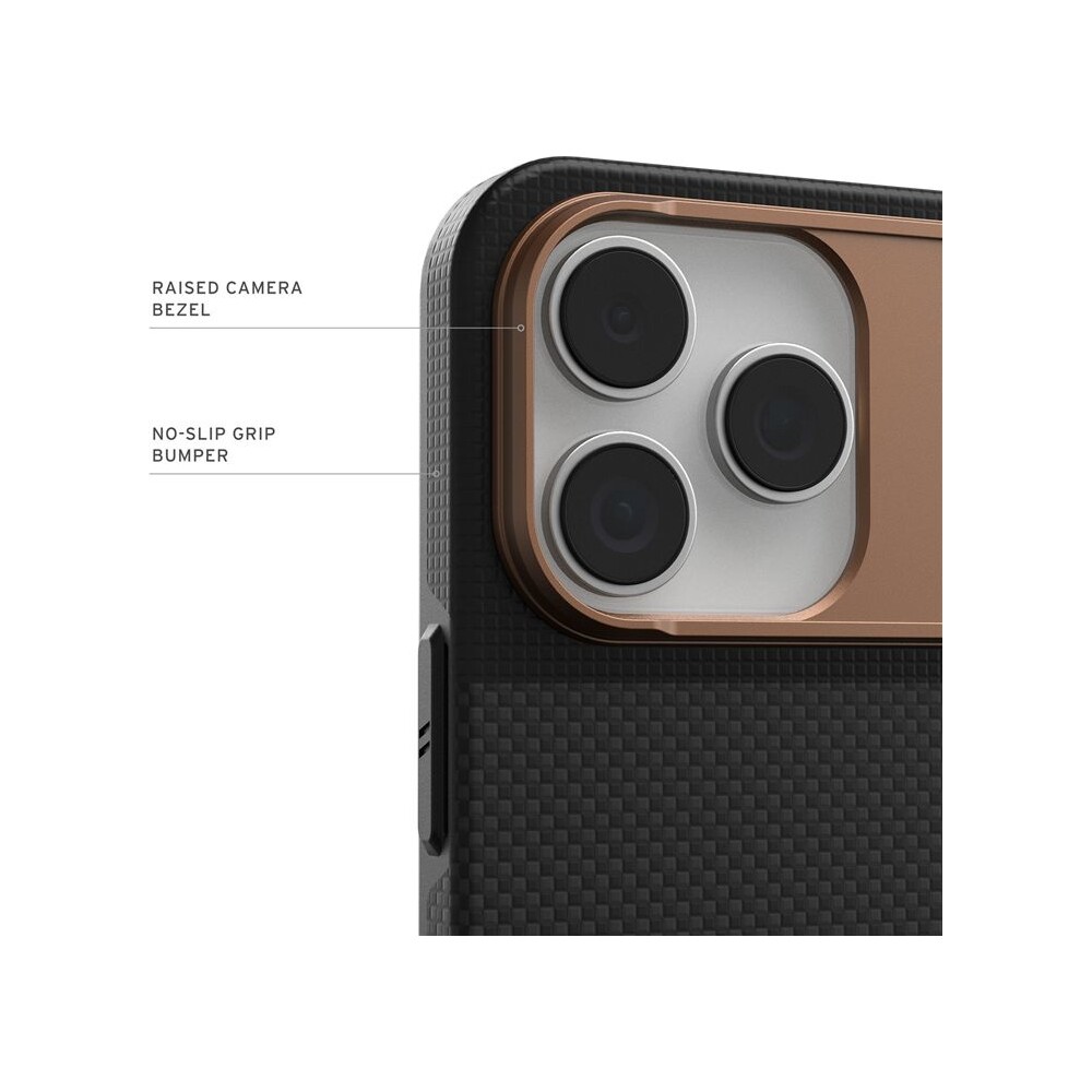 UAG-Fibr-Armr-MagSafe-kryt-iPhone-17-Pro-kevlar-cerny-bronzovy