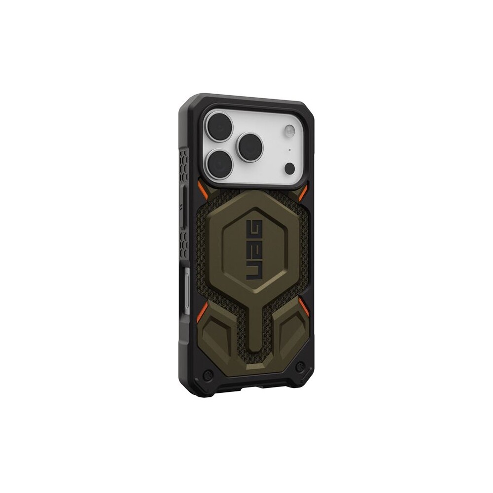 UAG-Monarch-Pro-MagSafe-Kevlar-kryt-iPhone-17-Pro-zeleny