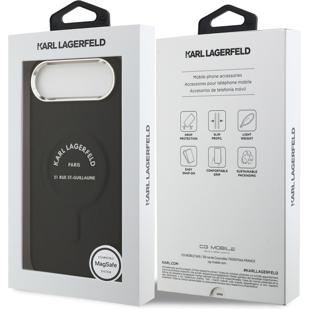 Karl-Lagerfeld-PU-RSG-Logo-MagSafe-kryt-iPhone-Air-cerny