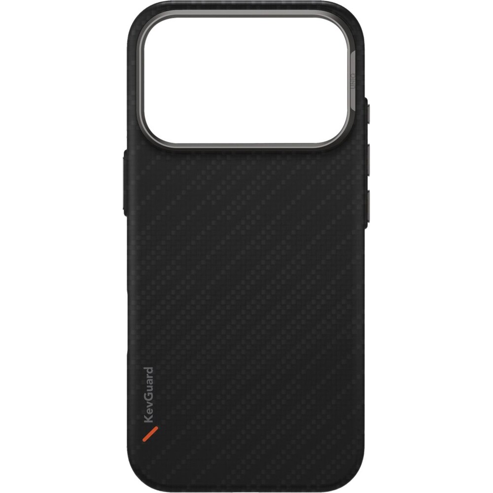 UNIQ-Keva-Edge-MagClick-MagSafe-kryt-iPhone-17-Pro-Carbon-Black