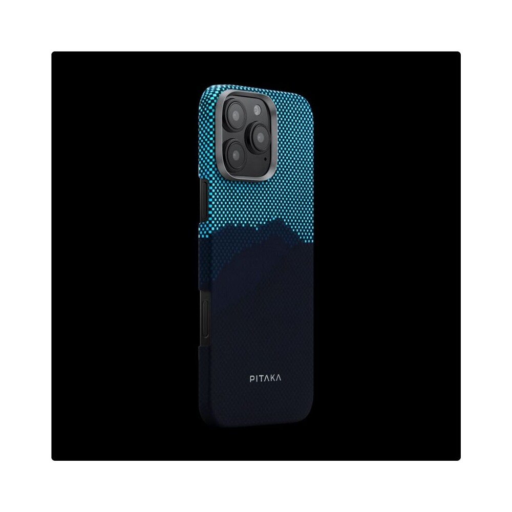 Pitaka-StarPeak-Luminous-Case-svitici-kryt-iPhone-16-Pro-Over-the-horizon
