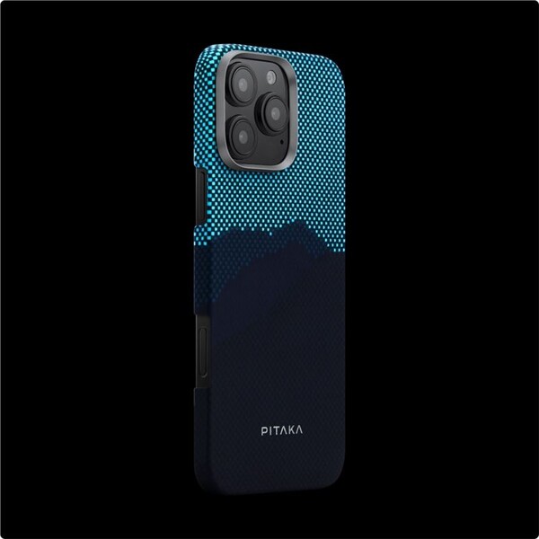 Pitaka-StarPeak-Luminous-Case-svitici-kryt-iPhone-16-Pro-Over-the-horizon