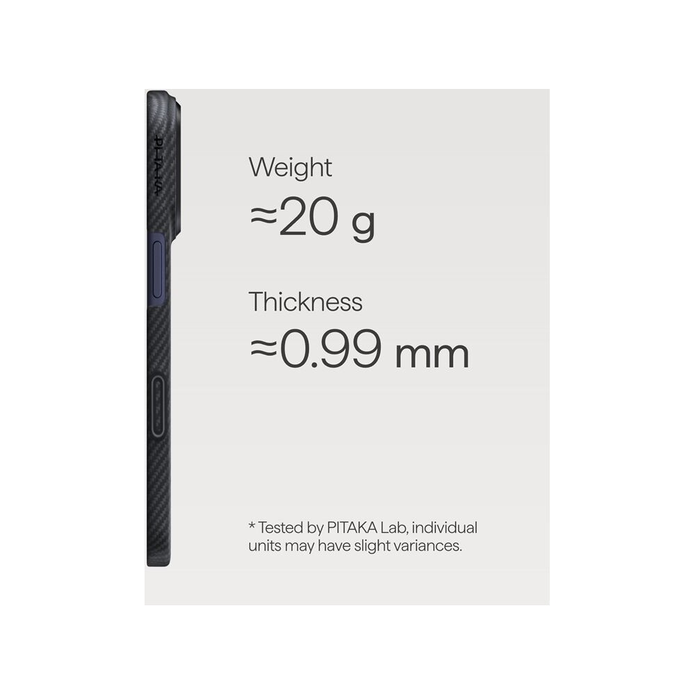 Pitaka-Ultra-Slim-Case-MagSafe-kryt-iPhone-17-Pro-Max-Black-Grey