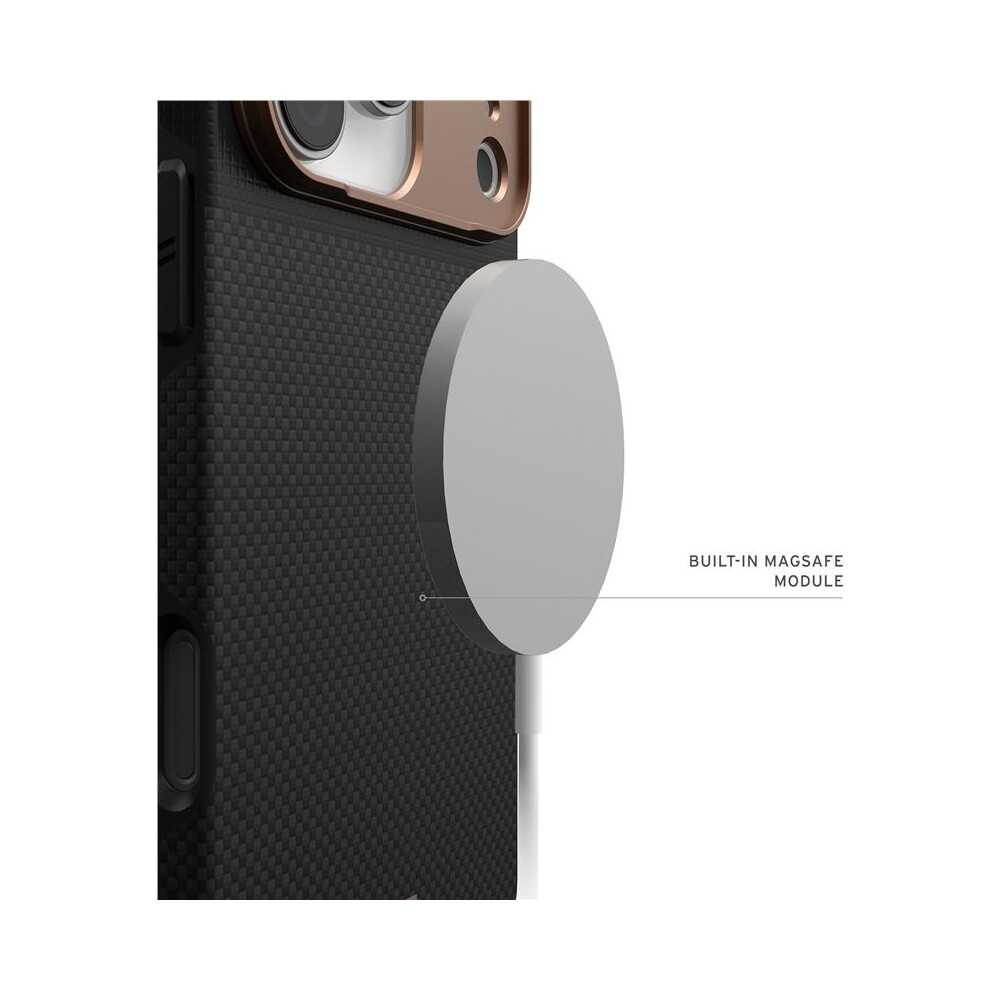 UAG-Fibr-Armr-MagSafe-kryt-iPhone-17-Pro-Max-kevlar-cerny-bronzovy