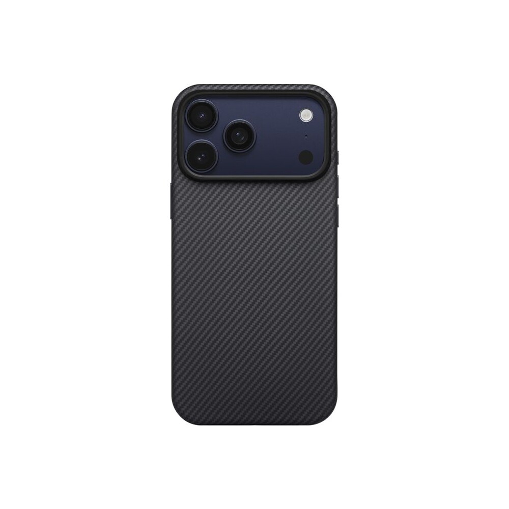 Pitaka-Aramid-UltraGuard-Case-MagSafe-kryt-iPhone-17-Pro-Black-Grey