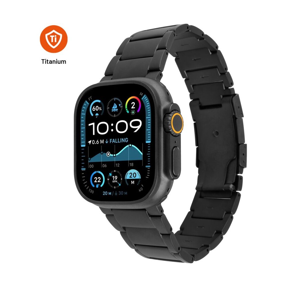 FIXED-Titanium-Strap-titanovy-reminek-Apple-Watch-44-45-46-49mm-cerny