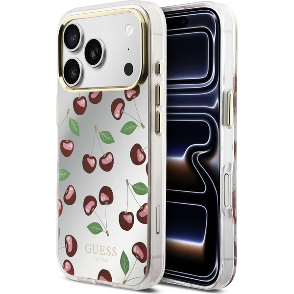 Guess-PC-TPU-Mirror-Glitter-Cherry-MagSafe-kryt-iPhone-17-Pro-Max
