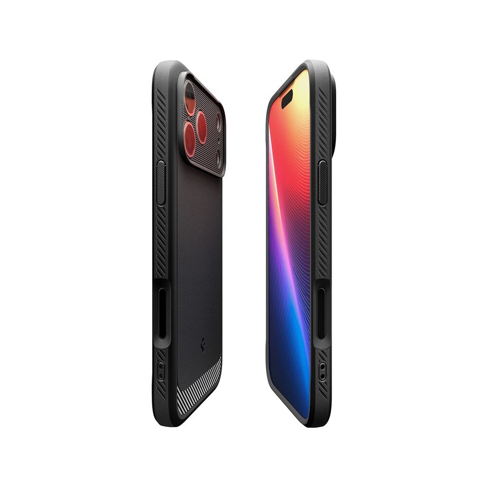Spigen-Rugged-Armor-MagSafe-kryt-iPhone-17-Pro-matte-black