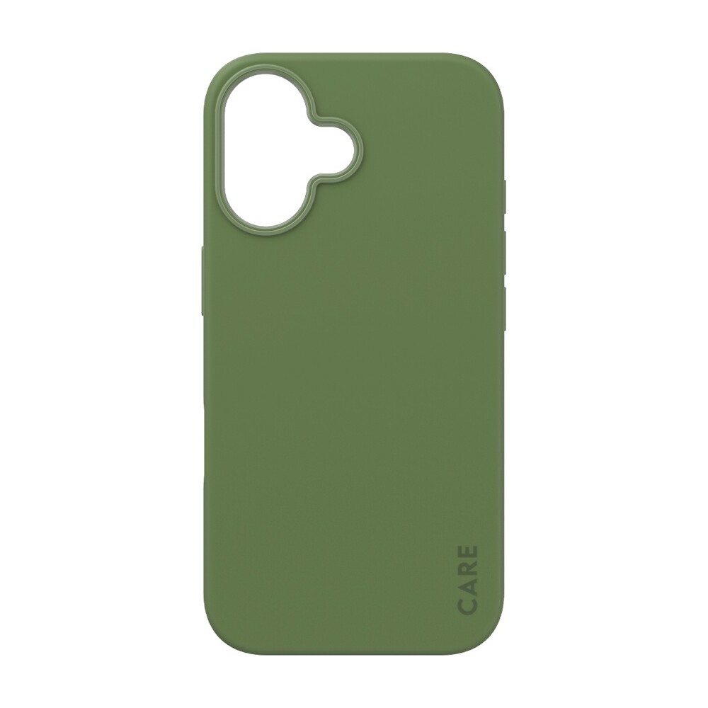 PanzerGlass-CARE-kryt-Apple-iPhone-16-MagSafe-Fearlessly-zeleny