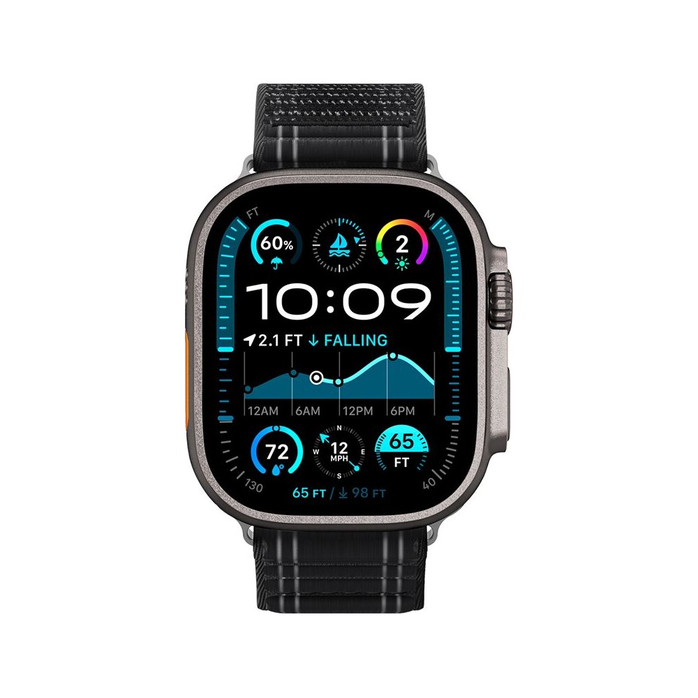 Spigen-Fabric-Band-reminek-hook-and-loop-Apple-Watch-49-46-45-44mm-cerny