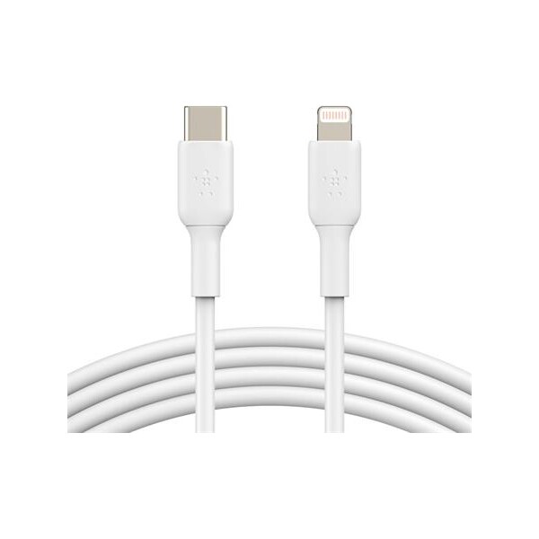 Belkin-BOOST-Charge-USB-C-Lightning-kabel-2m-bily