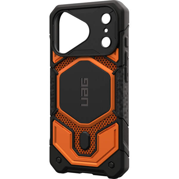 UAG-Monarch-Pro-MagSafe-Kevlar-kryt-iPhone-18-Pro-17-Pro-oranzovy