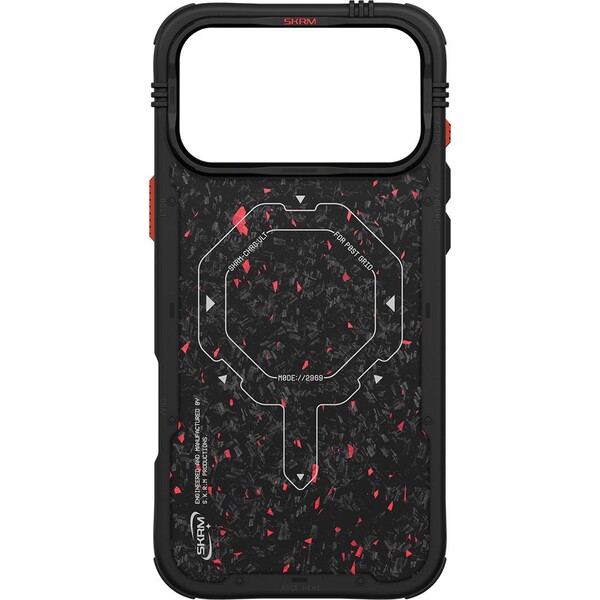 SKINARMA-Vektor-Mag-Charge-MagSafe-kryt-iPhone-17-Pro-Black-Red