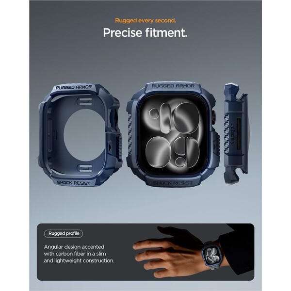 Spigen-Rugged-Armor-2-pouzdro-Apple-Watch-11-42mm-navy-blue