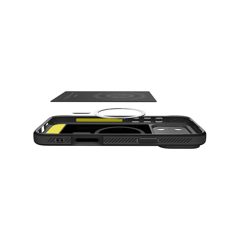 Spigen-Rugged-Armor-MagSafe-kryt-iPhone-17-Pro-matte-black